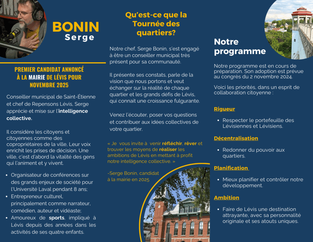 Dépliant Tournée 2