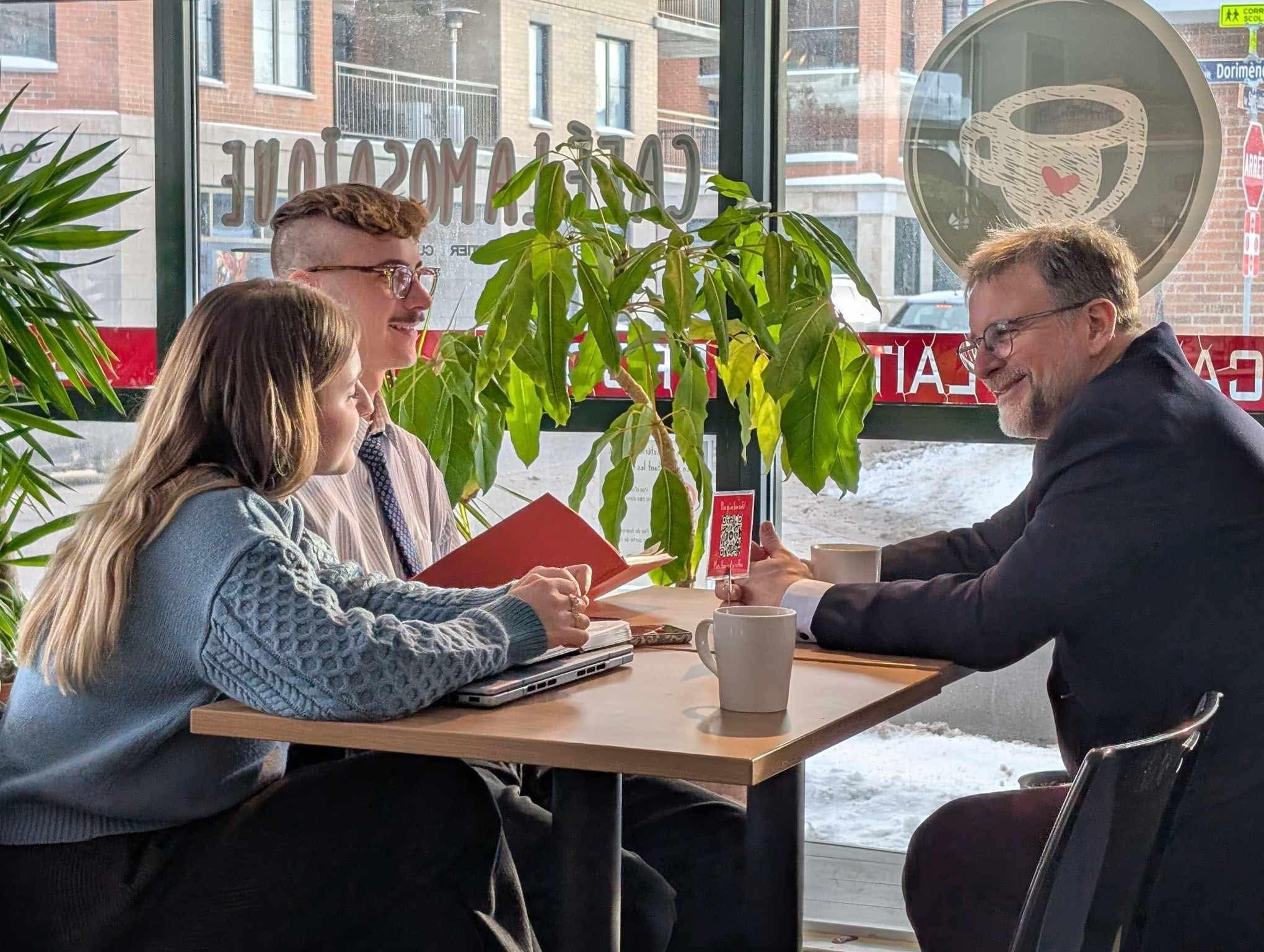Discussion au café - Prendre soin les uns des autres