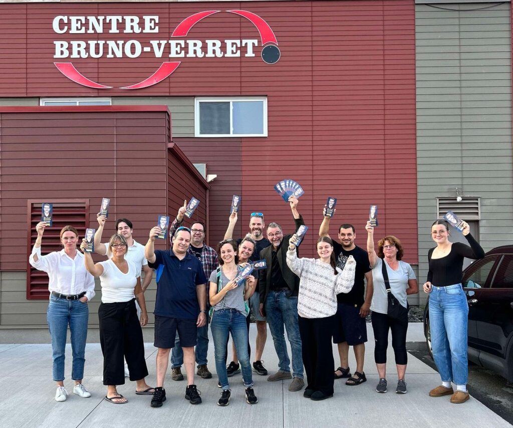 Tournée des quartiers distribution flyers