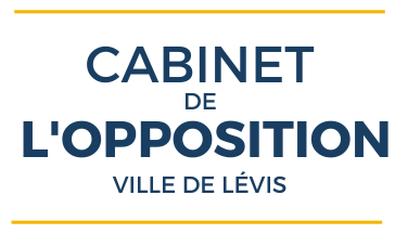 Cabinet de l'opposition - Ville de Lévis